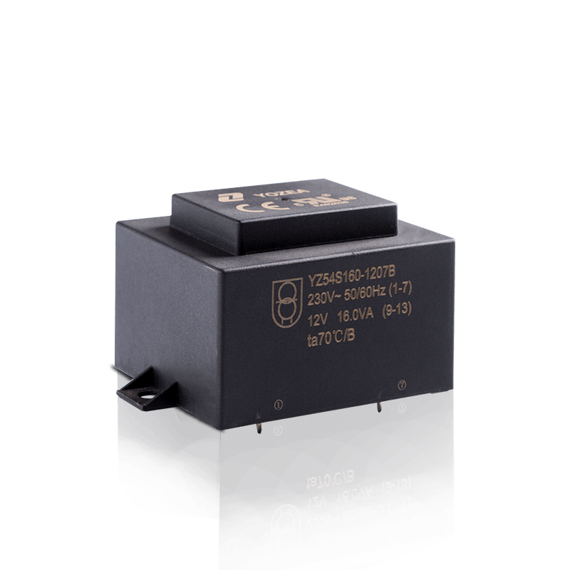 YZ54D160-1207B-230V 16VA transformateur de puissance encapsulé transformateur scellé à montage sur carte PCB